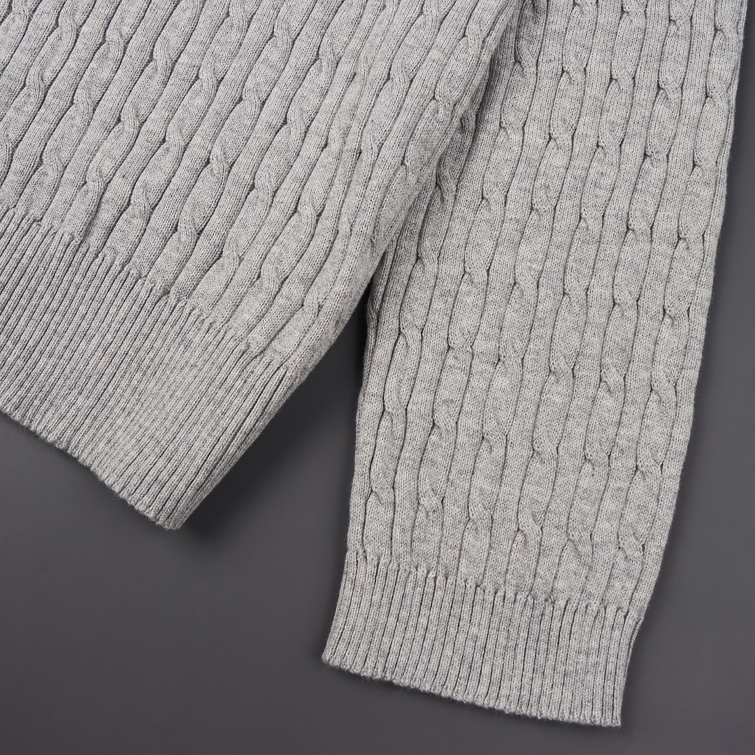 Tommy Hilfiger Cable Knit Crewneck Sweater · A3423 — תמונה 12