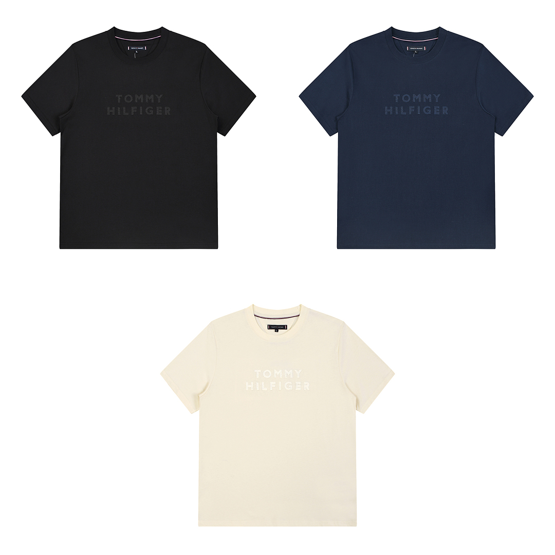 Tommy Hilfiger Oversized Luxe Serif NY Tee · A3096 — תמונה 37