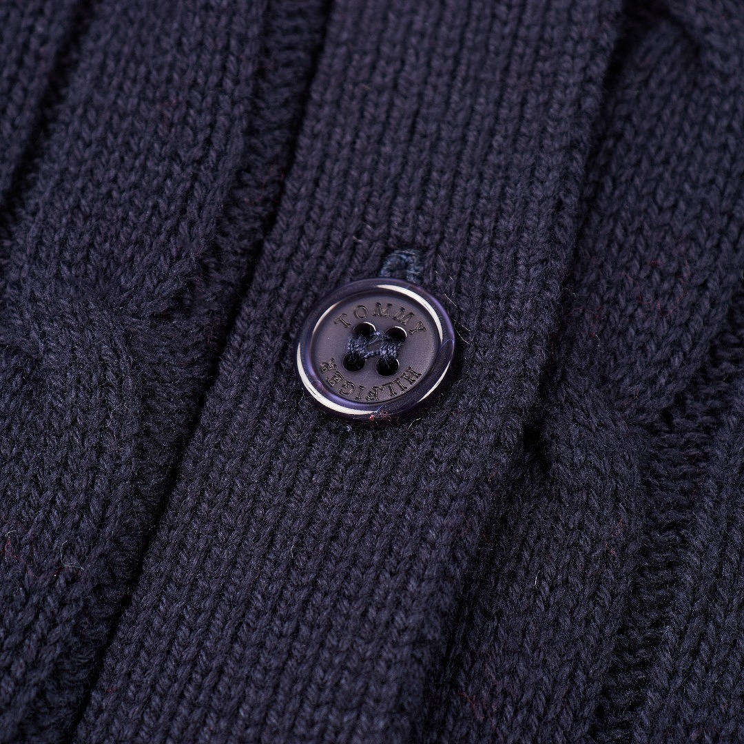 Tommy Hilfiger Cable Knit Cardigan · A3460 — תמונה 7