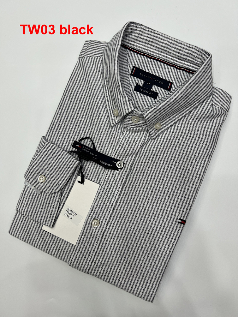 Tommy Hilfiger Regular Fit Stripe Oxford Shirt · A2424 — תמונה 6