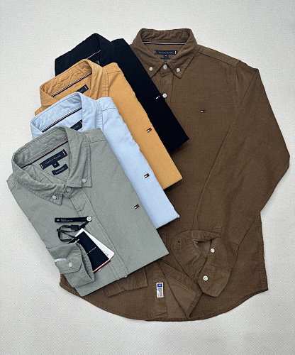 Tommy Hilfiger Regular Fit Corduroy Shirt · A2290