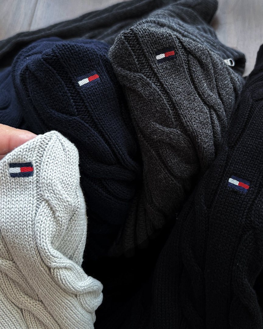 A2938 TM men sweater full zipper — תמונה 15