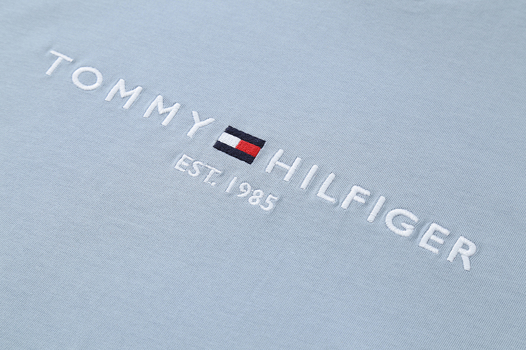 Tommy Hilfiger Embroidered Tommy Logo T-Shirt · A2192 — תמונה 18