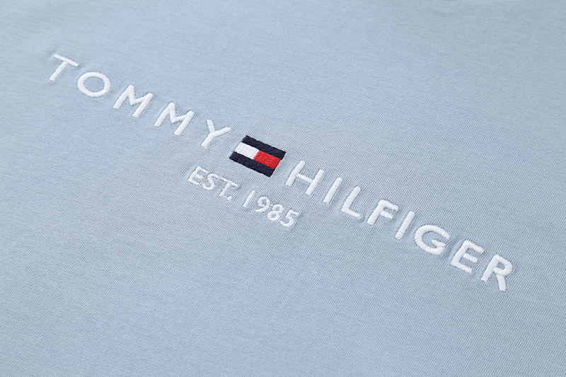 Tommy Hilfiger Embroidered Tommy Logo T-Shirt · A2192 — תמונה 19