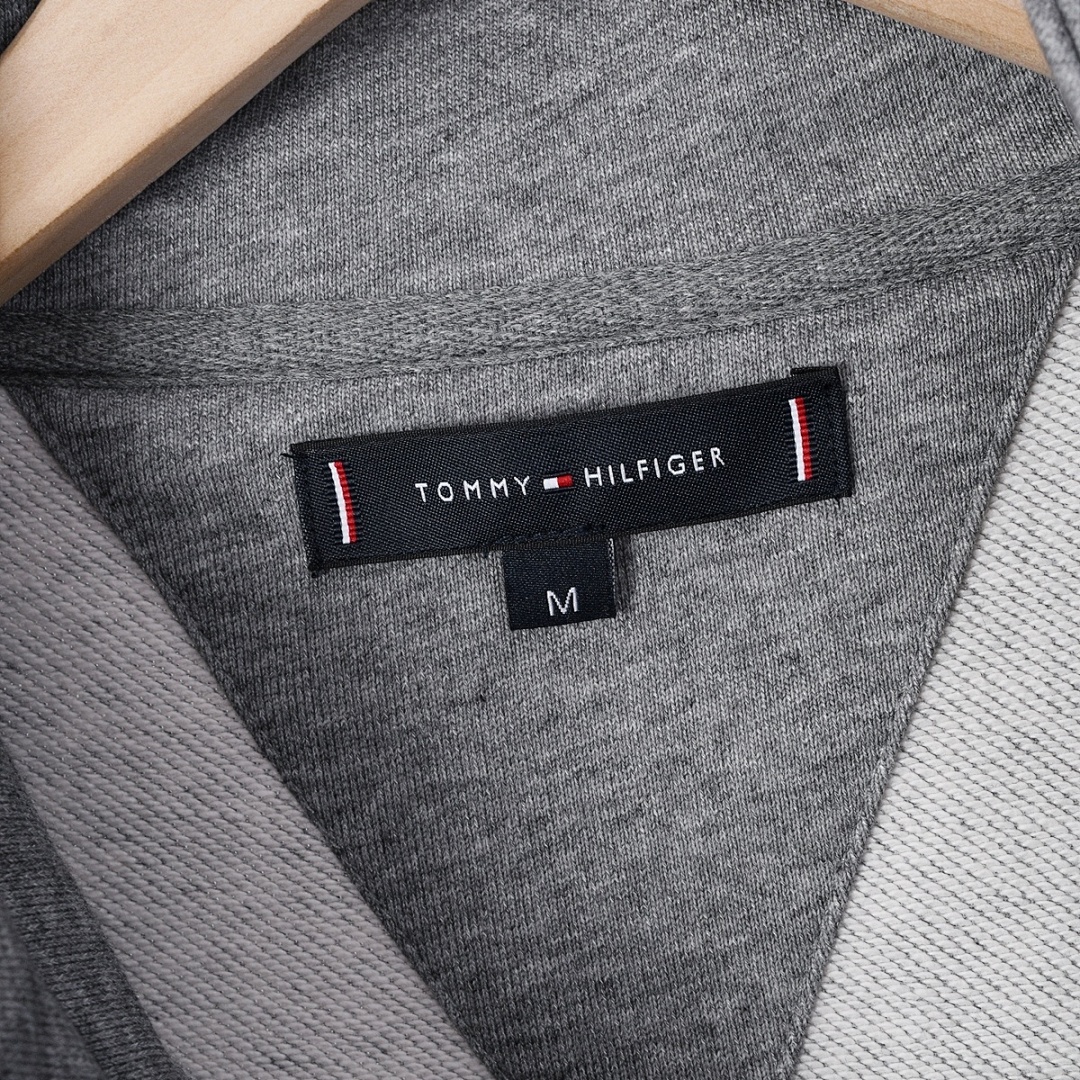 Tommy Hilfiger Stand-Up Collar Zip-Thru Fleece Sweatshirt · A2621 — תמונה 11