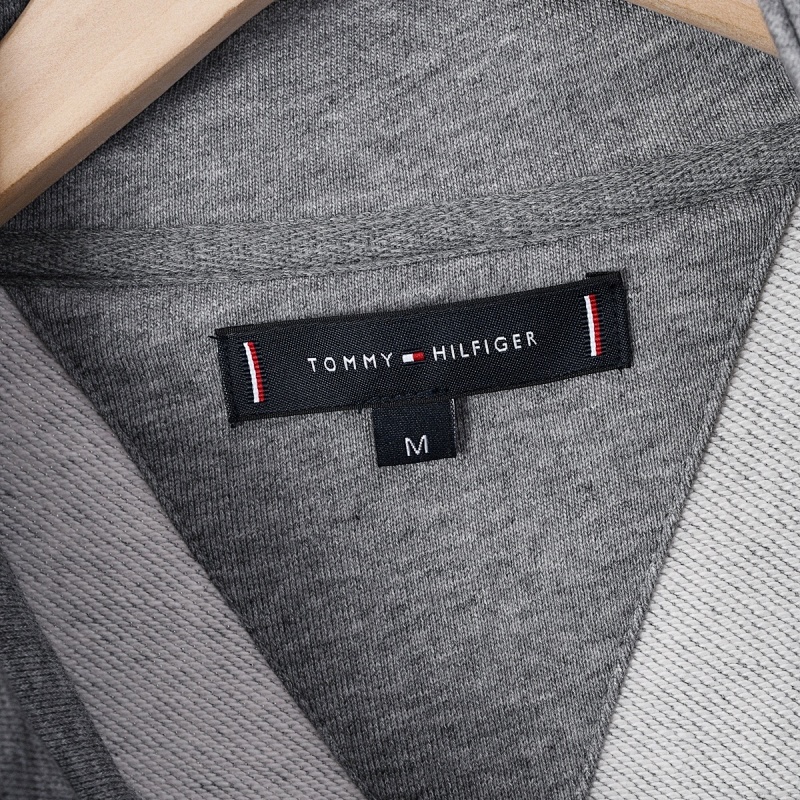 Tommy Hilfiger Stand-Up Collar Zip-Thru Fleece Sweatshirt · A2621 — תמונה 12
