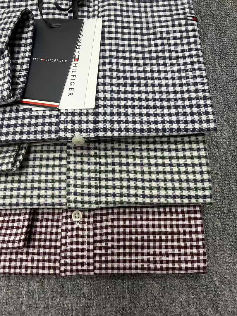 Tommy Hilfiger Regular Fit Gingham Oxford Shirt · A3437 — תמונה 8