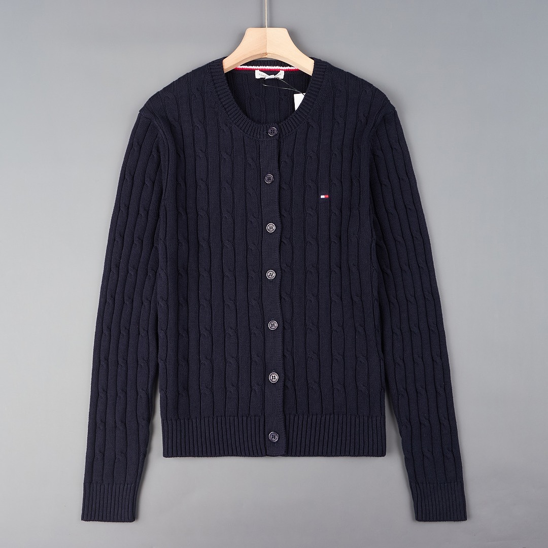 Tommy Hilfiger Cable Knit Cardigan · A3460 — תמונה 13