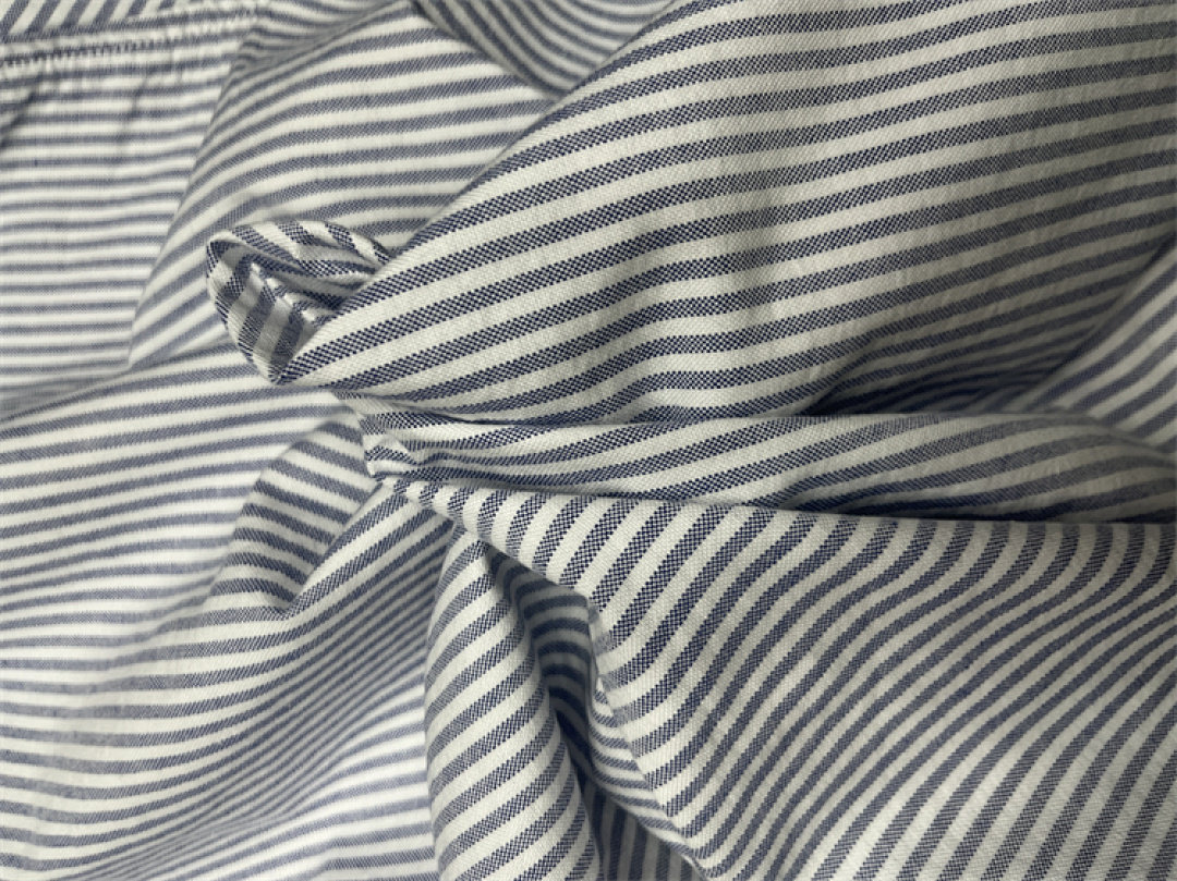 Tommy Hilfiger Regular Fit Stripe Stretch Oxford · A1536 — תמונה 8