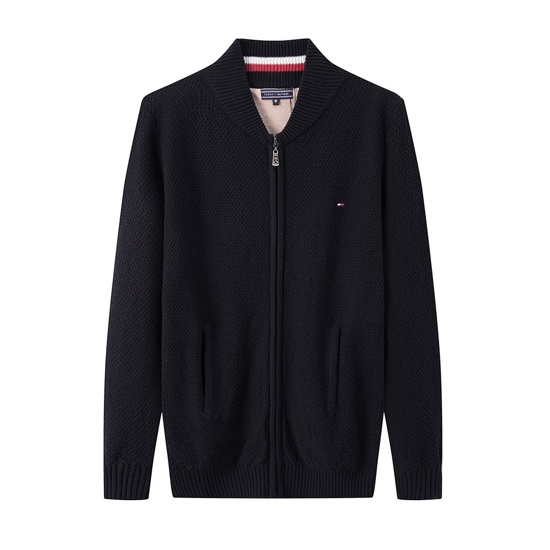 Tommy Hilfiger Cotton Zip Baseball Cardigan · A2794 — תמונה 29