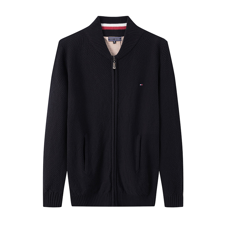 Tommy Hilfiger Cotton Zip Baseball Cardigan · A2794 — תמונה 30