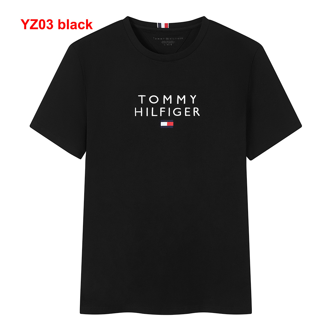 Tommy Hilfiger Embroidered Tommy Logo T-Shirt · A2192 — תמונה 9