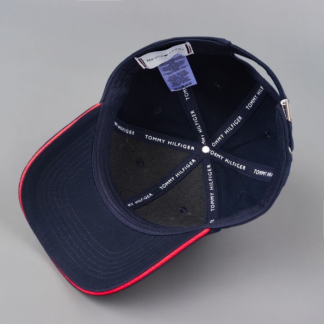 Tommy Hilfiger Round Patch Baseball Cap · A3462 — תמונה 4