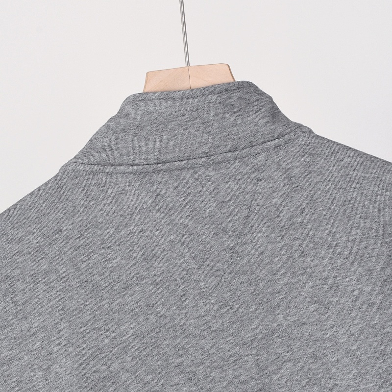Tommy Hilfiger Stand-Up Collar Zip-Thru Fleece Sweatshirt · A2621 — תמונה 6