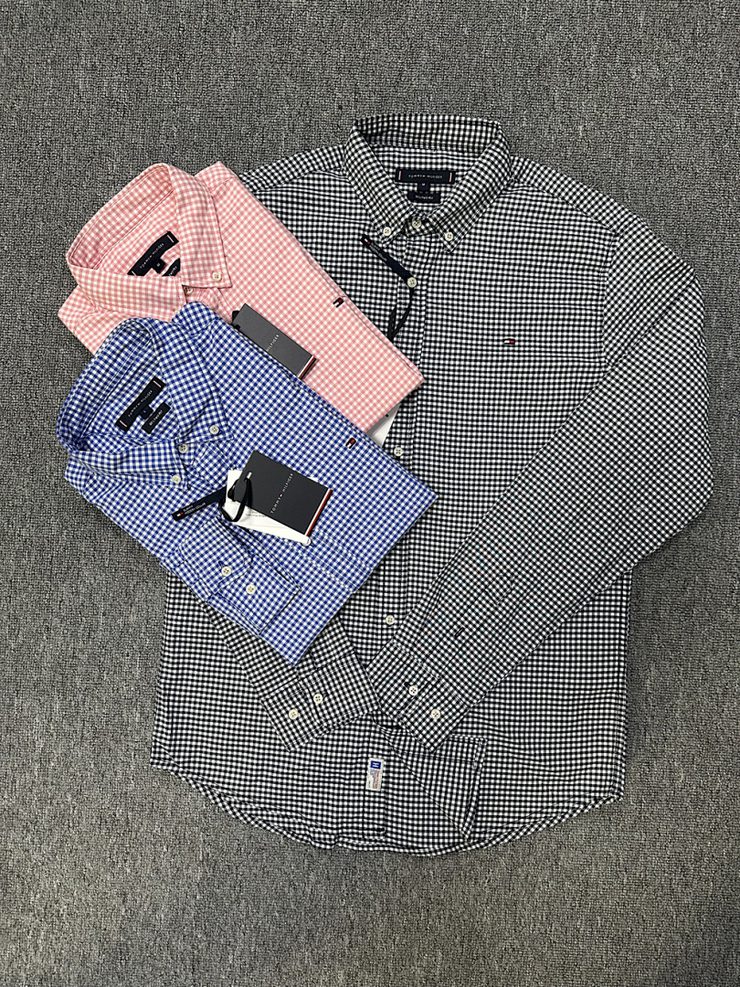 Tommy Hilfiger Regular Fit Gingham Oxford Shirt · A2508 — תמונה 14