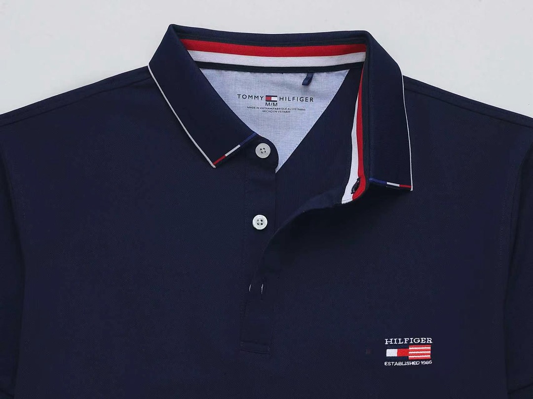 Tommy Hilfiger Regular Fit Tipped Smooth Cotton · A3309 — תמונה 11