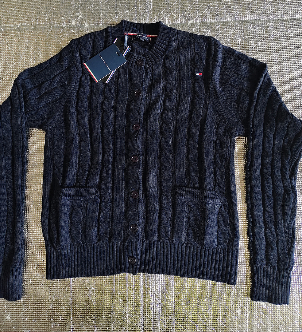 Tommy Hilfiger Cable Knit Cardigan · A3404 — תמונה 3
