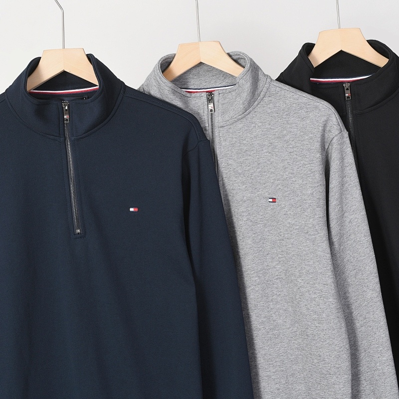 Tommy Hilfiger Tommy Badge Quarter-Zip · A2600 — תמונה 41
