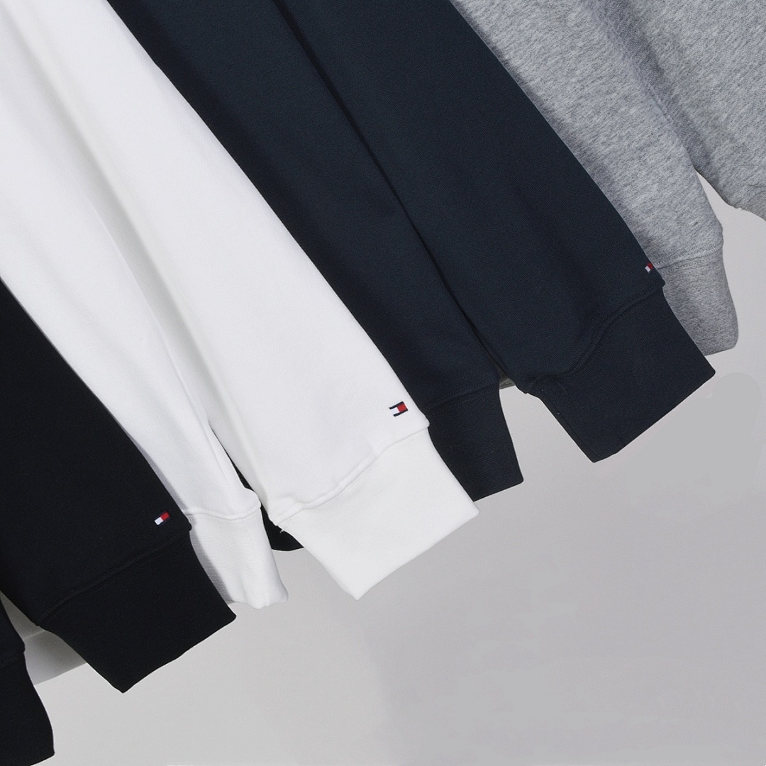Tommy Hilfiger Crest Embroidery Intechno Knit Sweatshirt · A2552 — תמונה 25