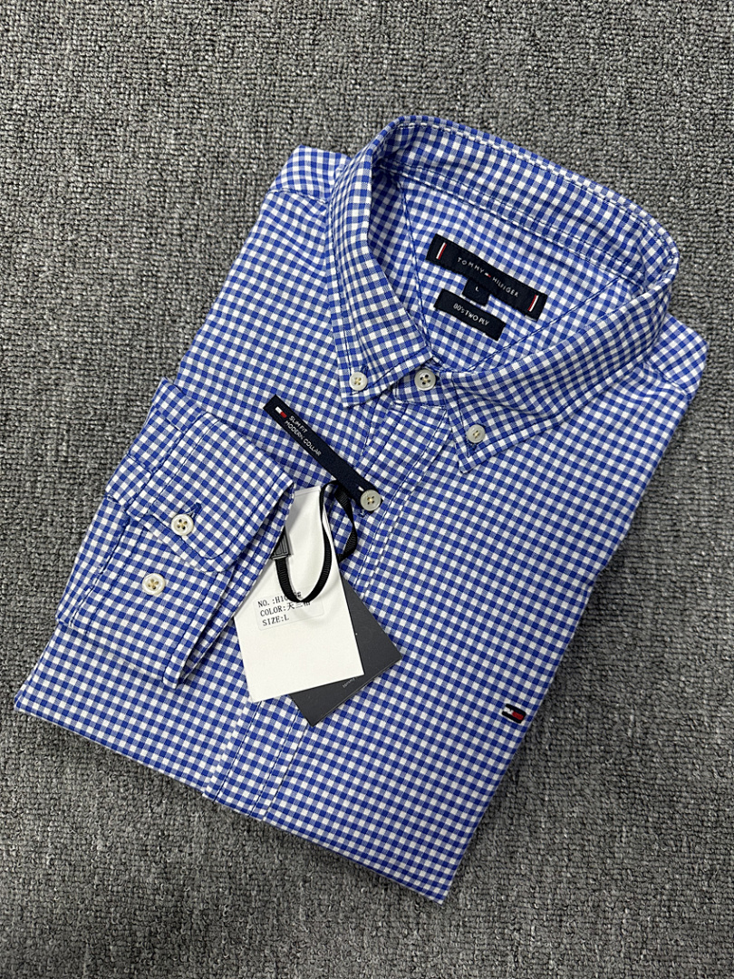 Tommy Hilfiger Regular Fit Gingham Oxford Shirt · A2508 — תמונה 8