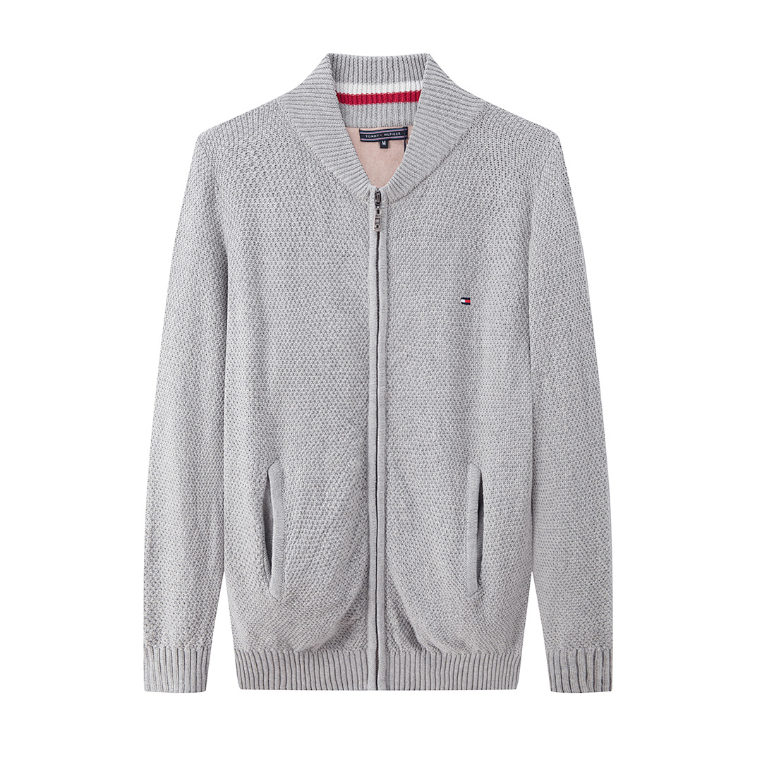 Tommy Hilfiger Cotton Zip Baseball Cardigan · A2794 — תמונה 25