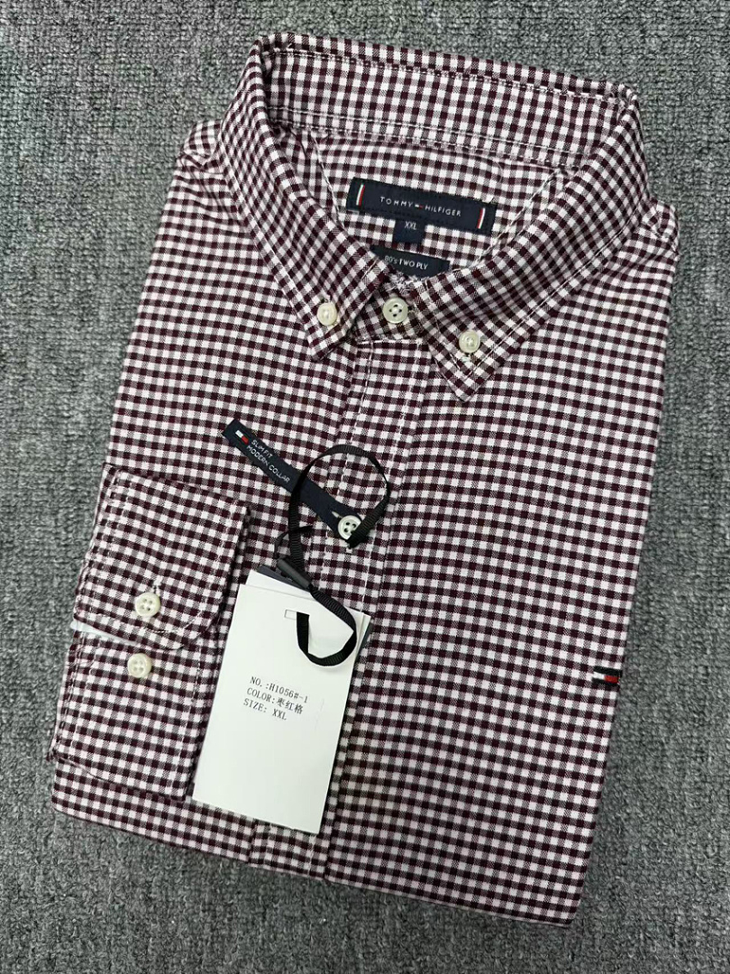 Tommy Hilfiger Regular Fit Gingham Oxford Shirt · A3437 — תמונה 10