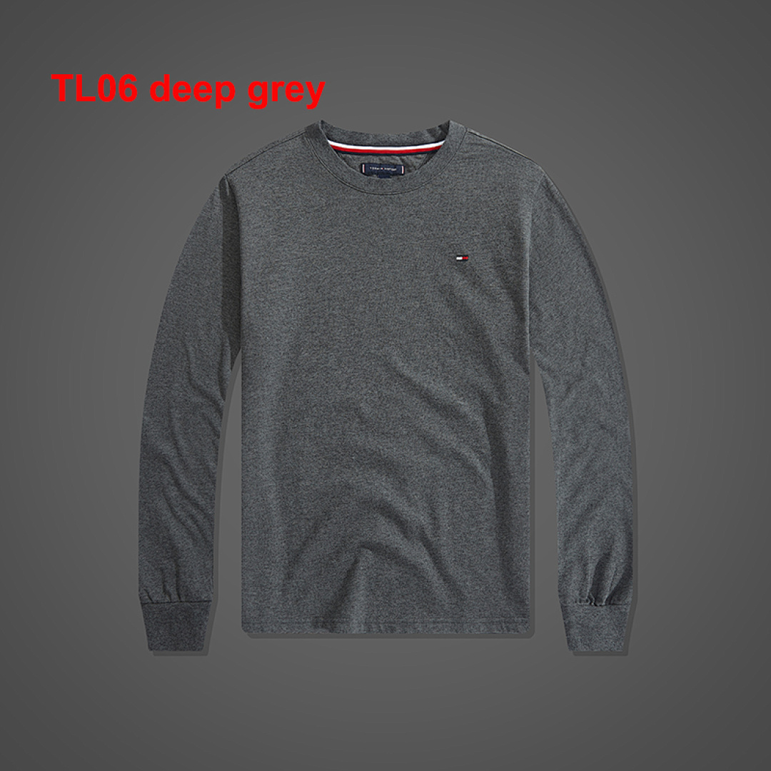Tommy Hilfiger Hilfiger Logo Long-Sleeve T-Shirt · A731 — תמונה 12