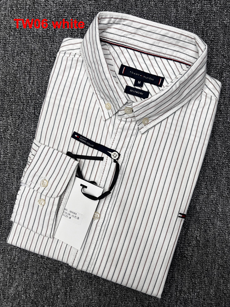 Tommy Hilfiger Regular Fit Stripe Oxford Shirt · A2700 — תמונה 6