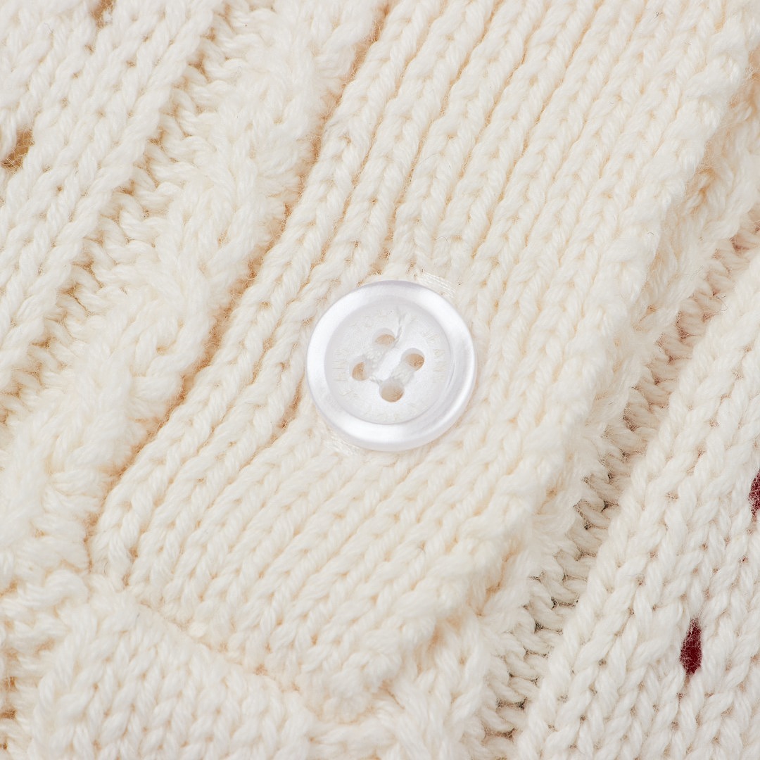 Tommy Hilfiger Tommy Badge Washed Cable Knit · A3375 — תמונה 9