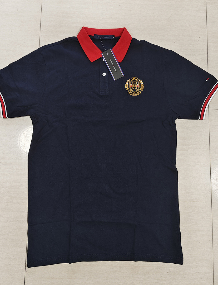 Tommy Hilfiger Flag Logo Polo · A1906 — תמונה 7