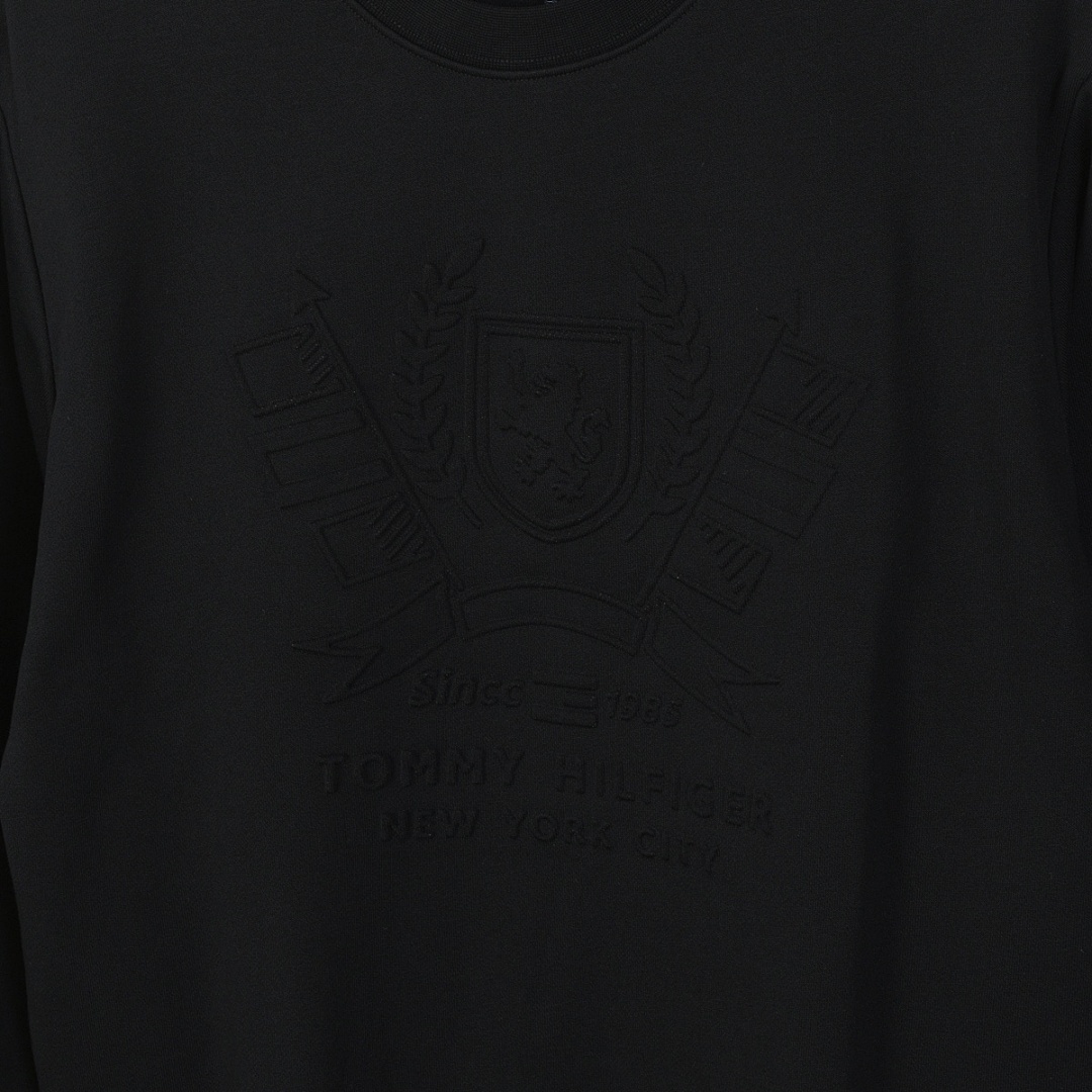 Tommy Hilfiger Crest Embroidery Intechno Knit Sweatshirt · A2552 — תמונה 41