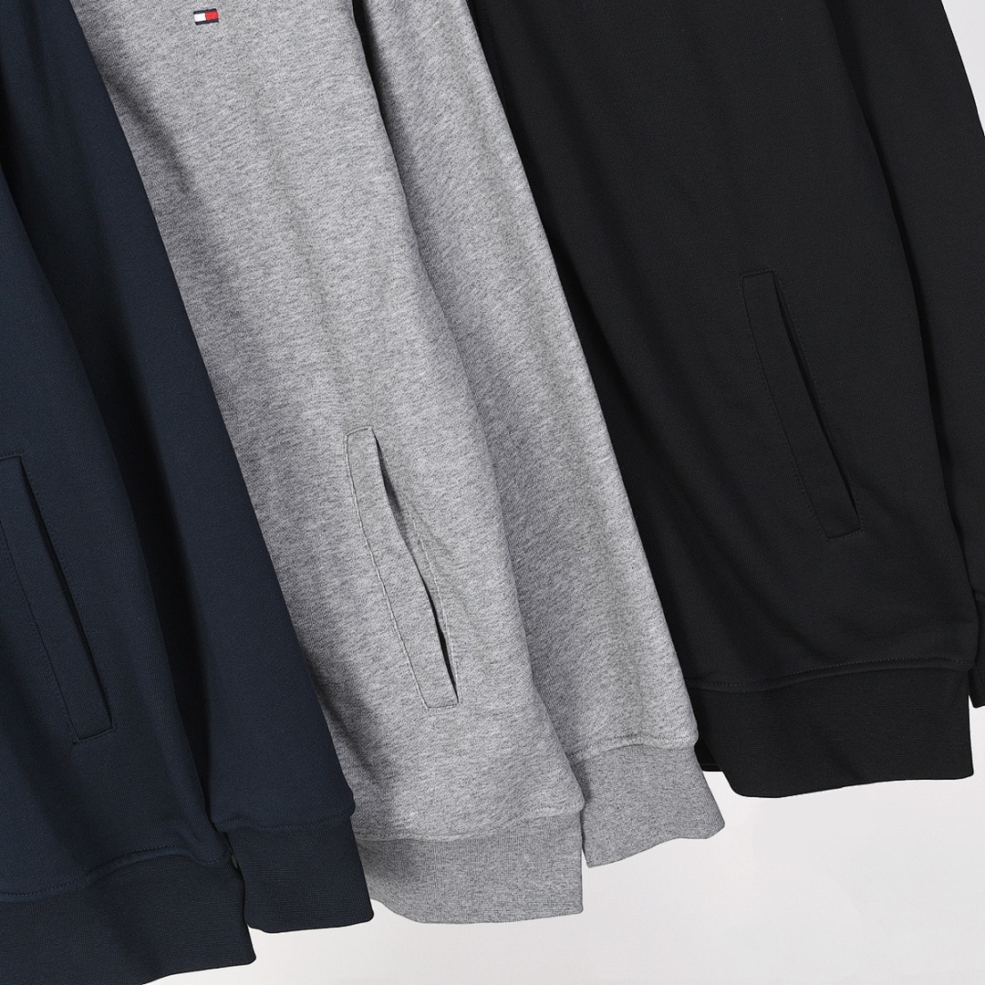Tommy Hilfiger Stand-Up Collar Zip-Thru Fleece Sweatshirt · A2621 — תמונה 23