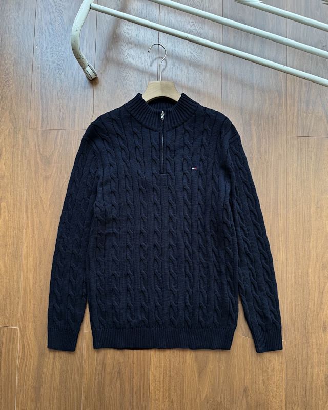 A2937 TM men sweater open collar — תמונה 32