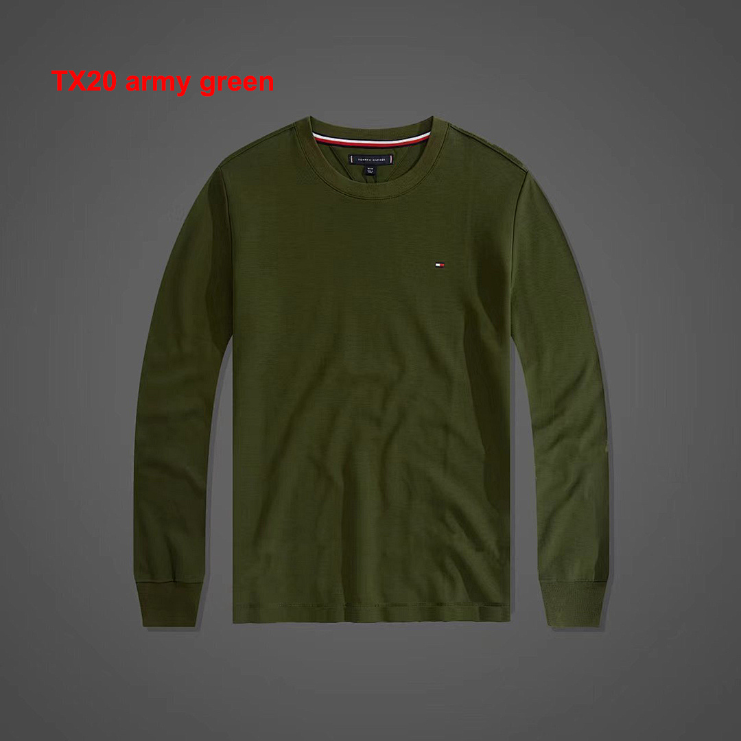 Tommy Hilfiger Slim Logo Long Sleeve T-Shirt · A2531 — תמונה 16