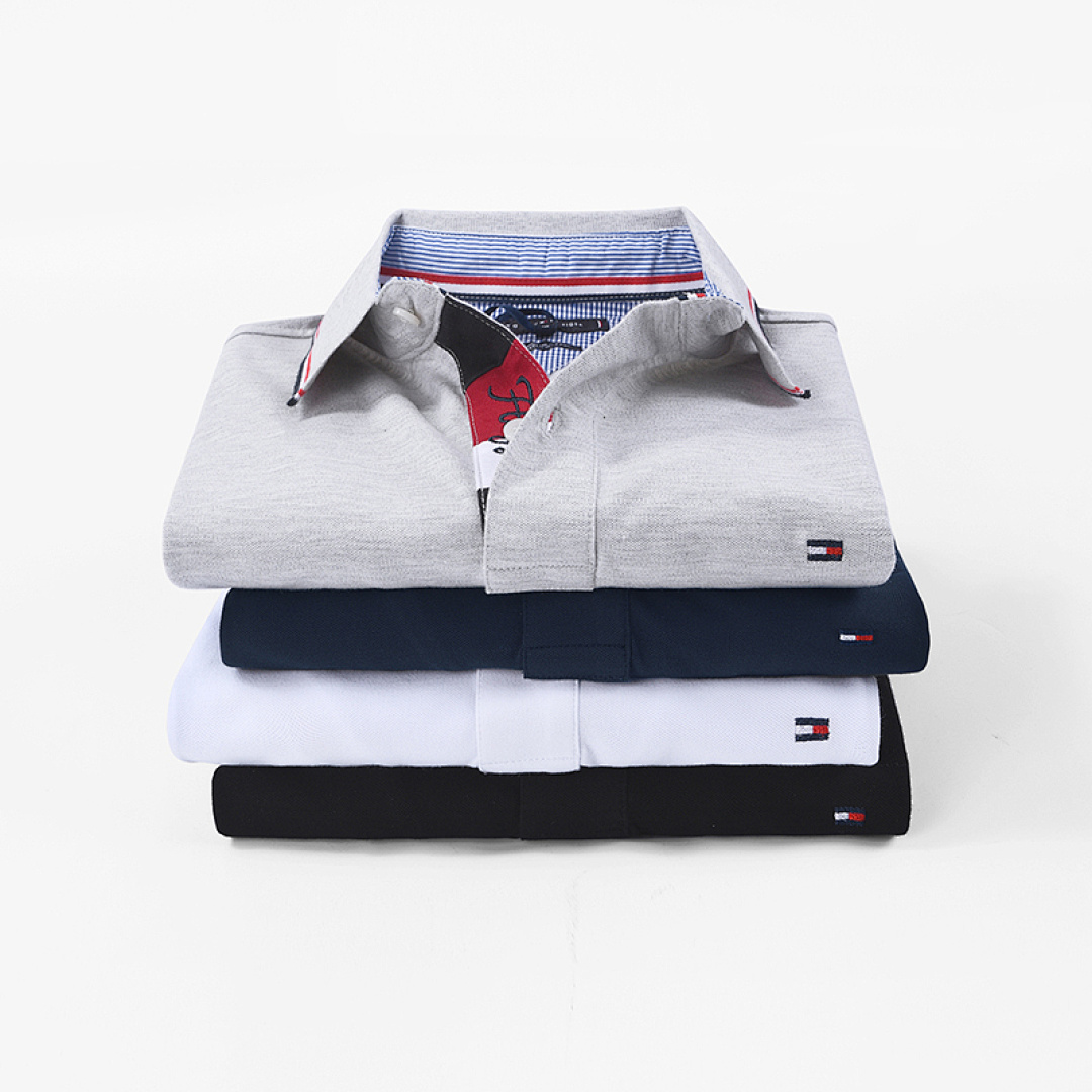 Tommy Hilfiger Slim Fit Lightweight Pique Knit · A1186 — תמונה 29