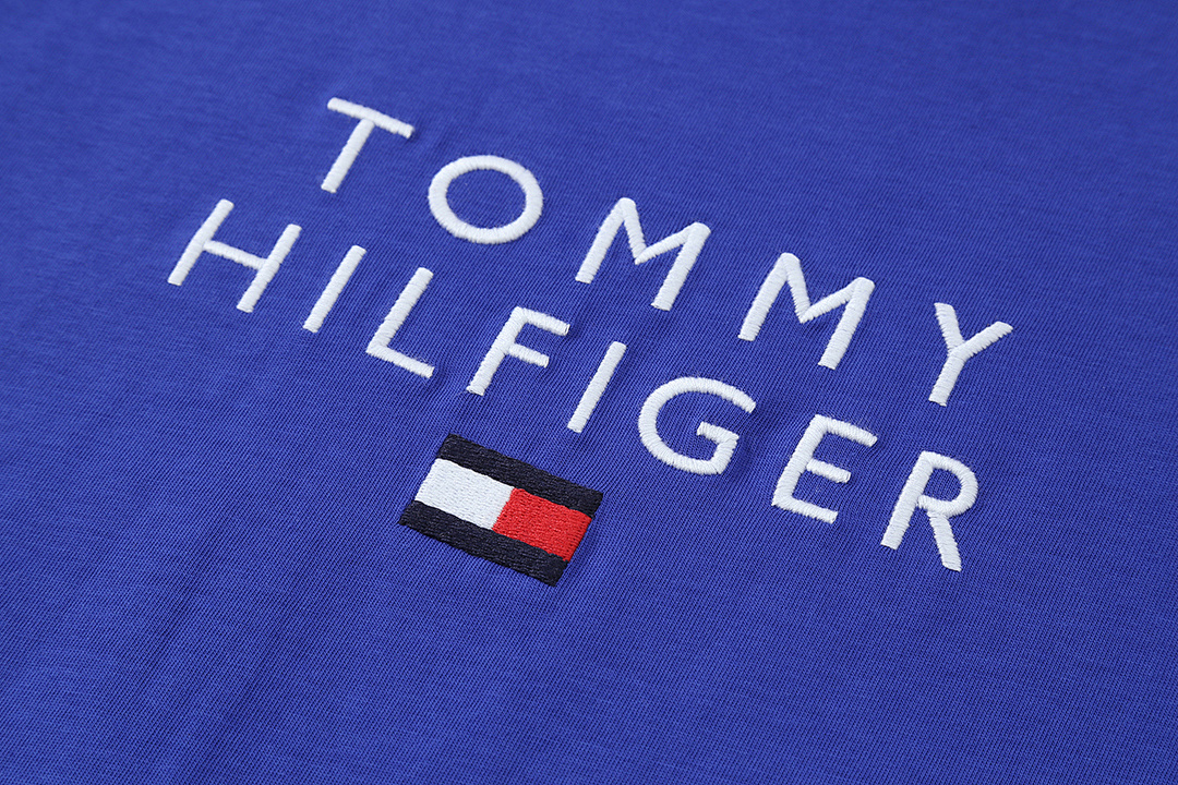 Tommy Hilfiger Embroidered Tommy Logo T-Shirt · A2192 — תמונה 40