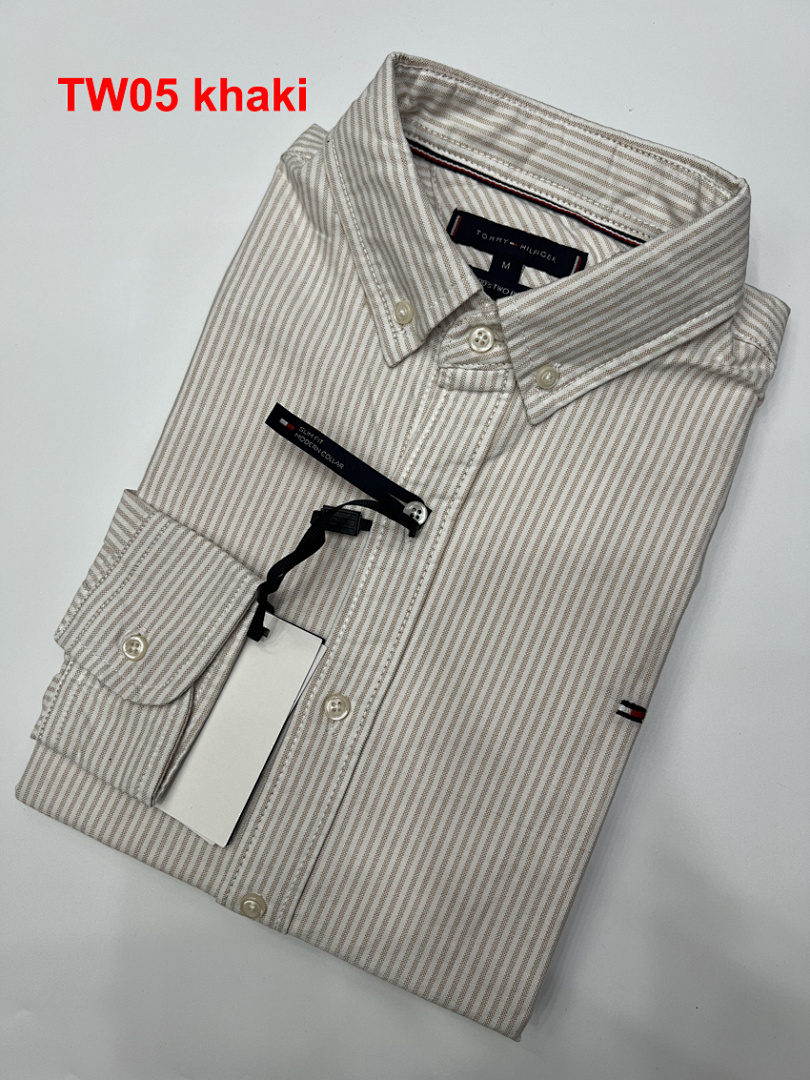 Tommy Hilfiger Regular Fit Stripe Oxford Shirt · A2424 — תמונה 4