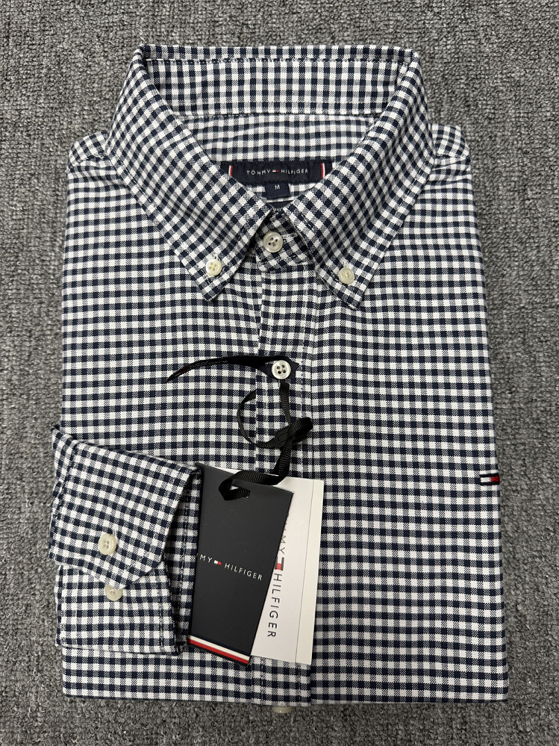 Tommy Hilfiger Regular Fit Gingham Oxford Shirt · A3437 — תמונה 7