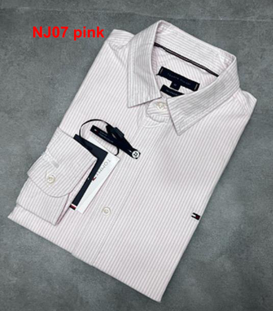 Tommy Hilfiger Regular Fit Stripe Stretch Oxford · A1583 — תמונה 5
