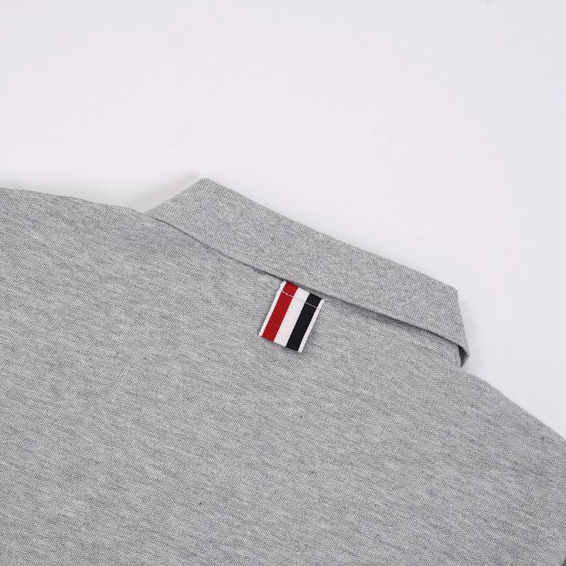 Thom Browne Textured Pique 4-Bar Polo Dress · A2201 — תמונה 6
