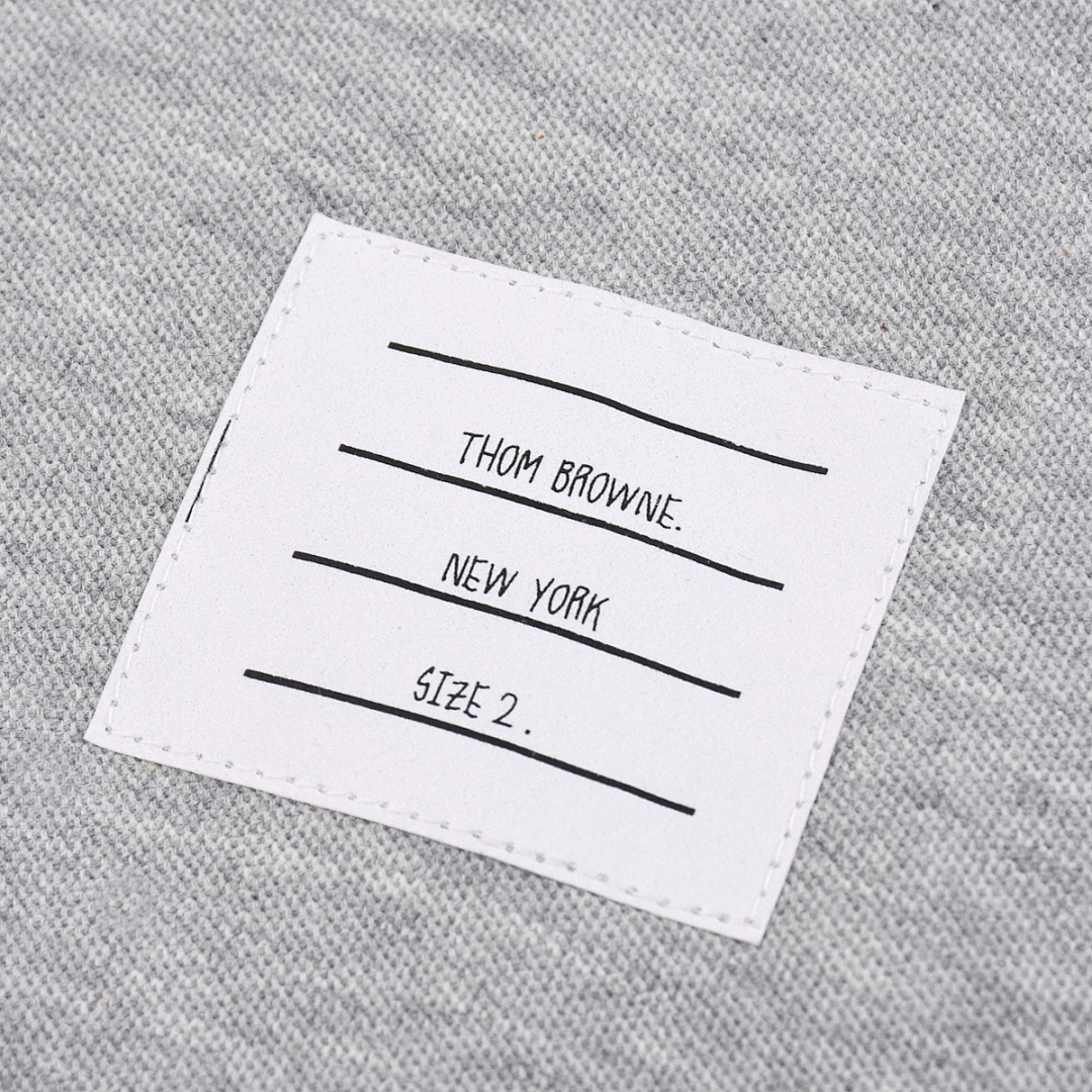 Thom Browne Textured Pique 4-Bar Polo Dress · A2201 — תמונה 13