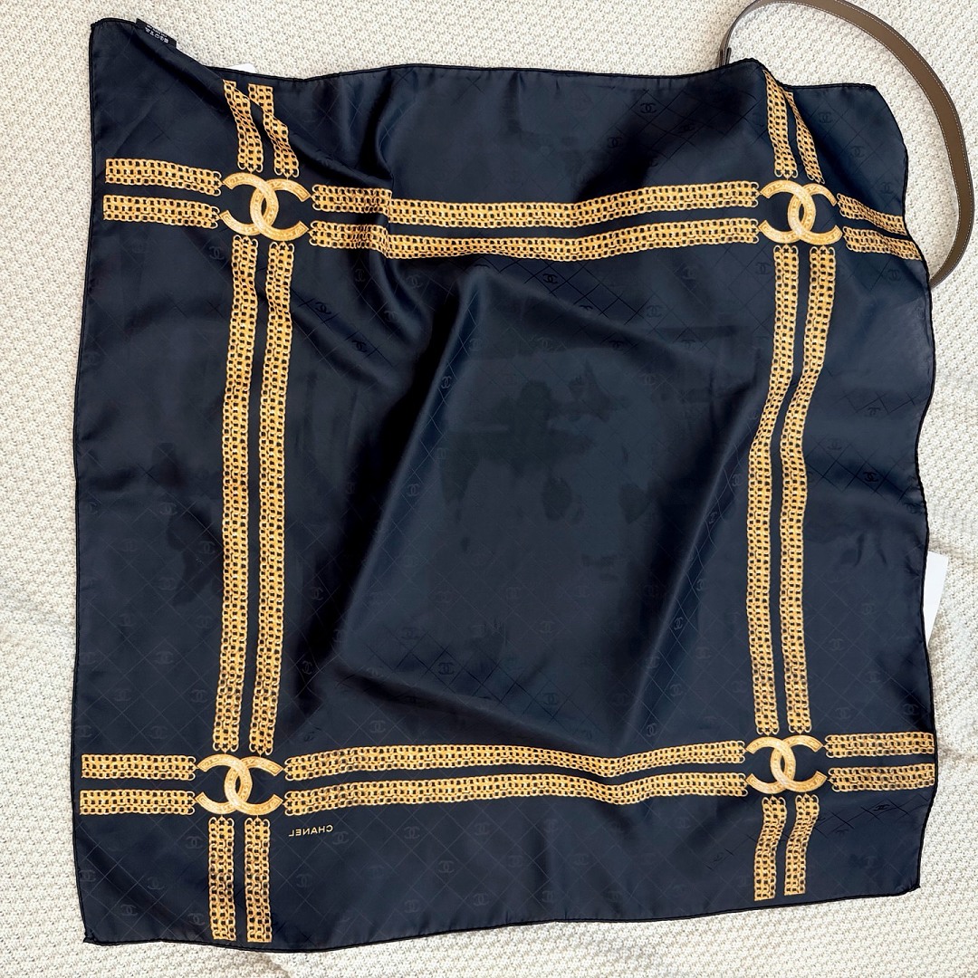 Chanel Square Scarf Silk Twill · A3273 — תמונה 83