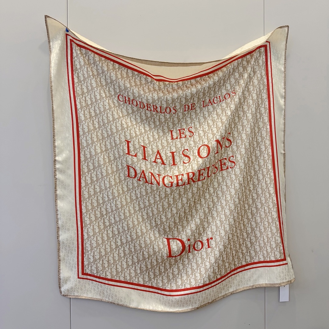 Dior Painted Roses 90 Square Scarf · A3275 — תמונה 22