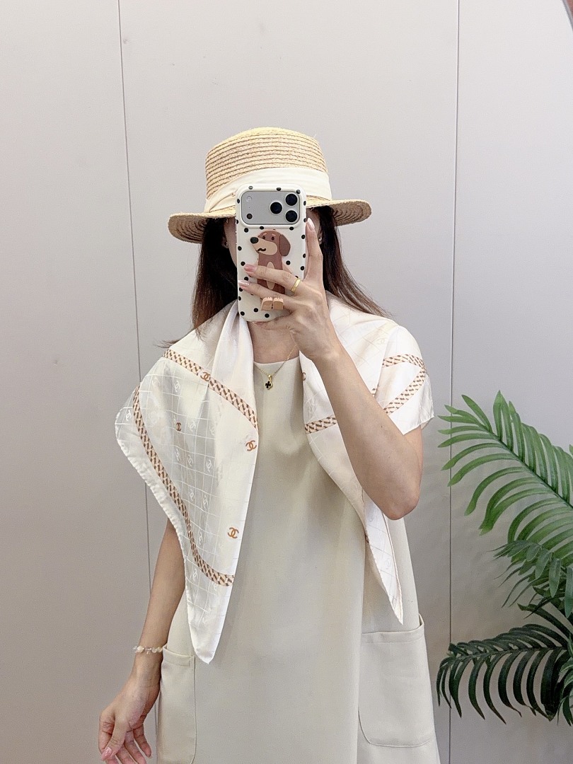 Chanel Square Scarf Silk Twill · A3273 — תמונה 59