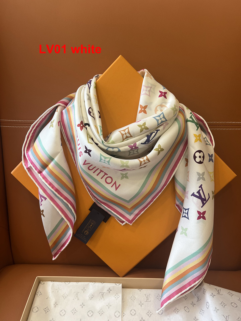 Louis Vuitton Monogram Multicolor Square Scarf · A3251 — תמונה 18