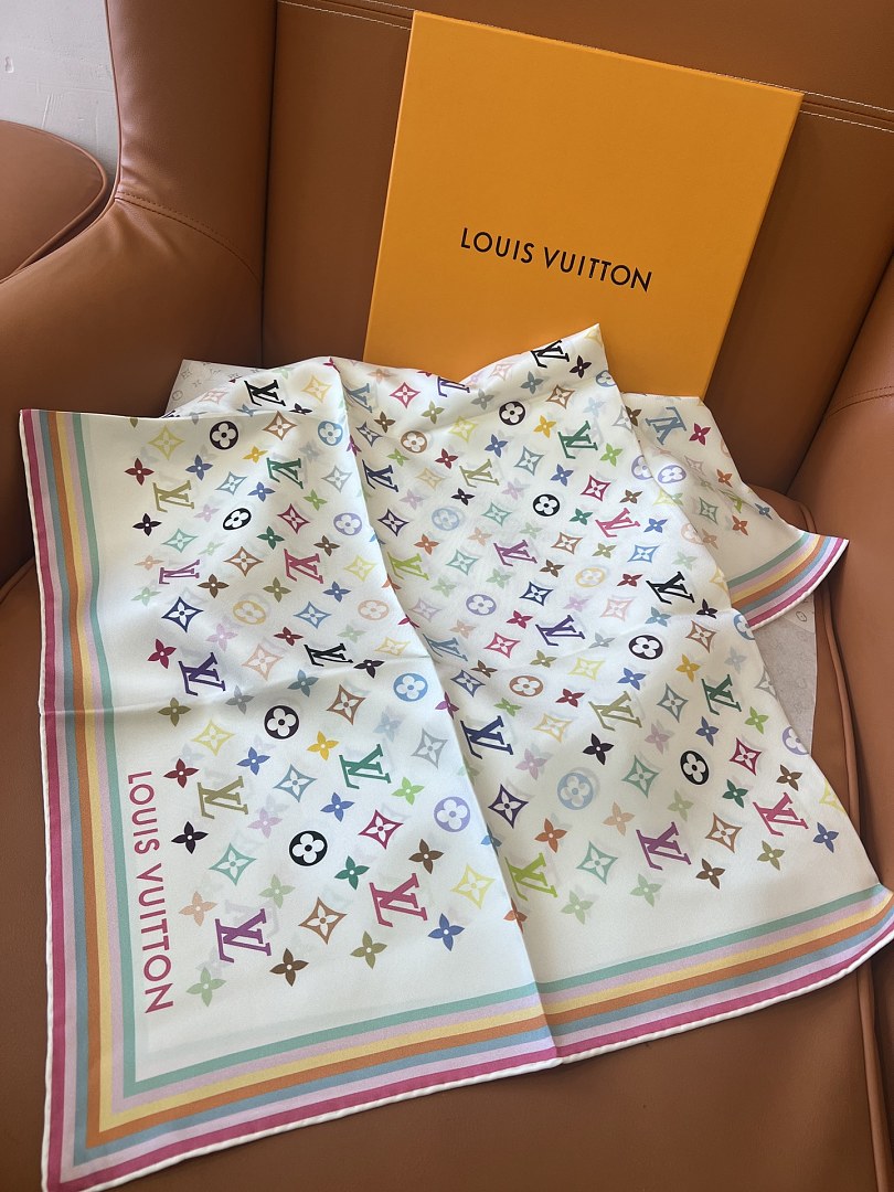 Louis Vuitton Monogram Multicolor Square Scarf · A3251 — תמונה 13
