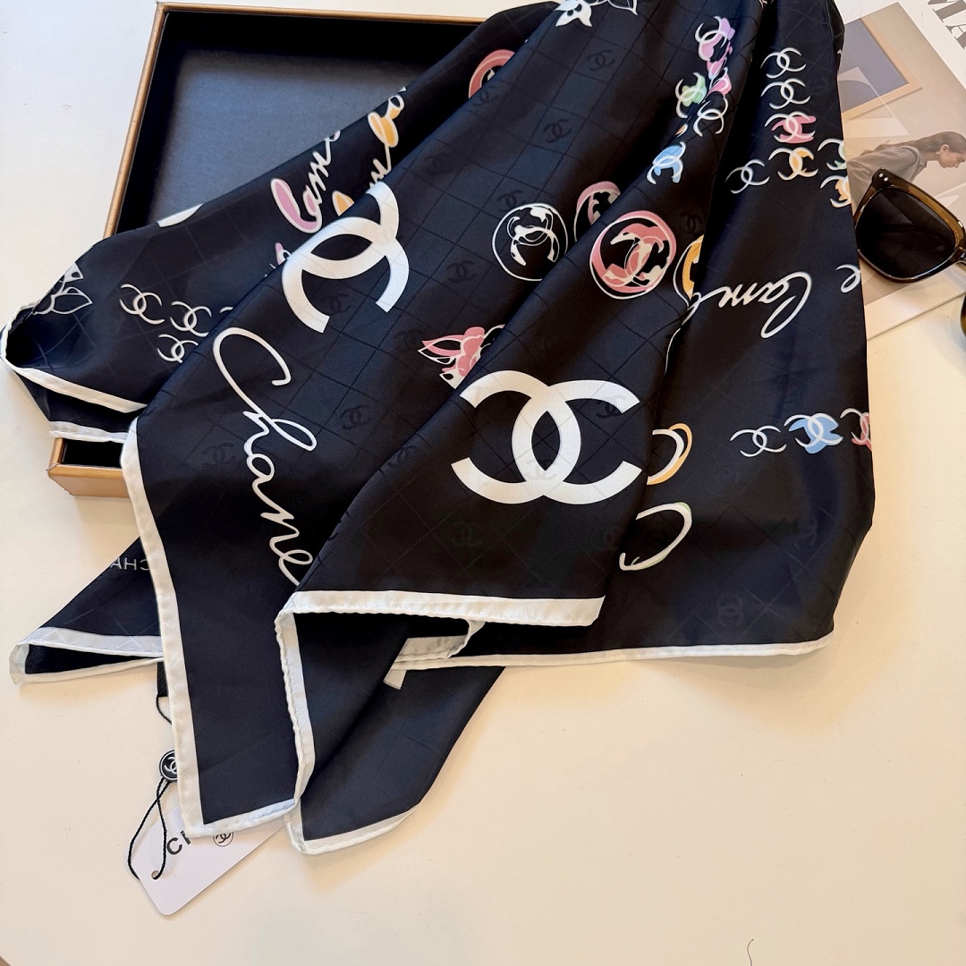 Chanel Square Scarf Silk Twill · A3273 — תמונה 39