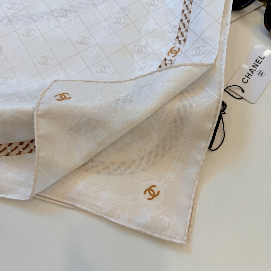 Chanel Square Scarf Silk Twill · A3273 — תמונה 55
