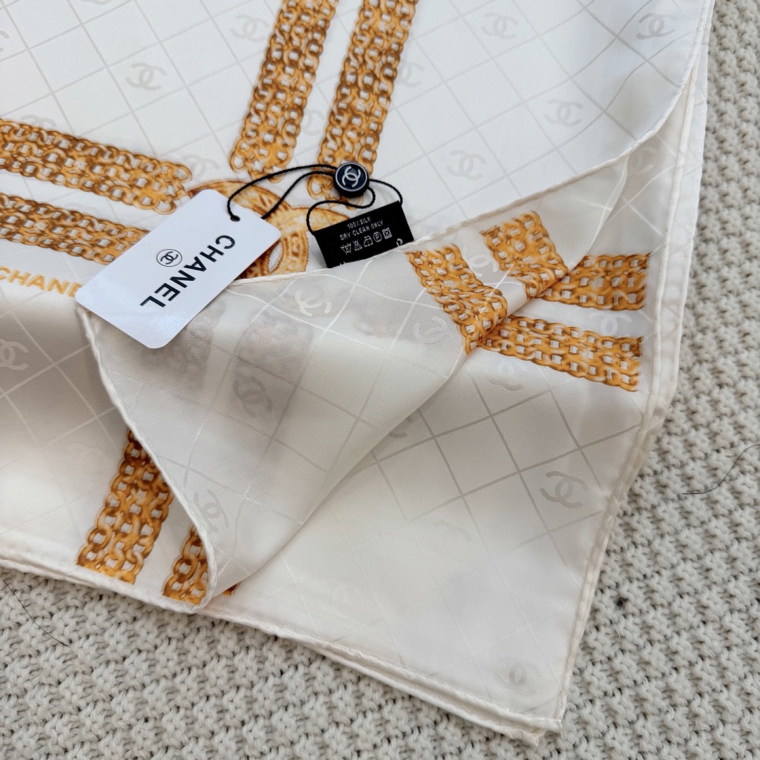Chanel Square Scarf Silk Twill · A3273 — תמונה 71