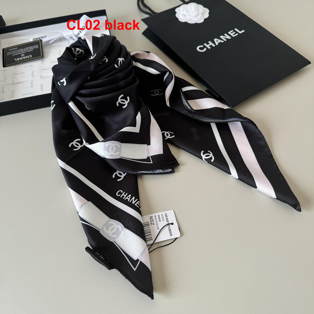 Chanel — צעיף משי · A3252 — תמונה 16